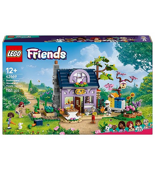 Lego® Friends 42669 Čebelarjeva hiša in cvetlični vrt Lego