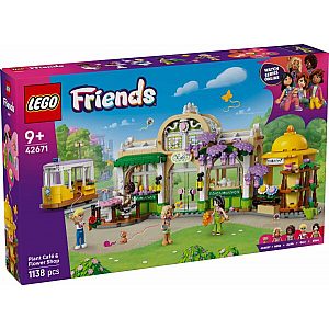 Lego® Friends 42671 Rastlinska kavarna in cvetličarna
