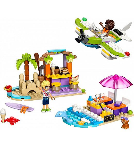 Lego® Friends 42672 Ustvarjalni kovček za na plažo in potovanja Lego