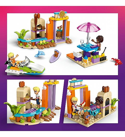 Lego® Friends 42672 Ustvarjalni kovček za na plažo in potovanja Lego