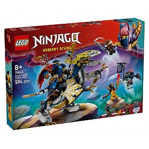 Lego® Ninjago® 71843 Rogue v robotskem oklepu jezdi zmaja