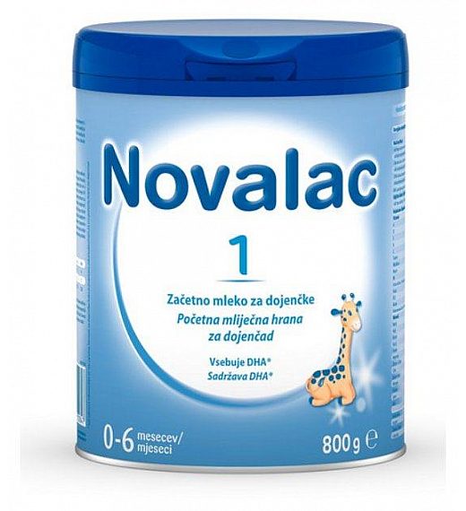 Novalac 1, 800 g - adaptirano mleko