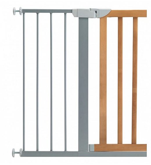 28 cm dodatna razširitev za ograjo v sivi barvi