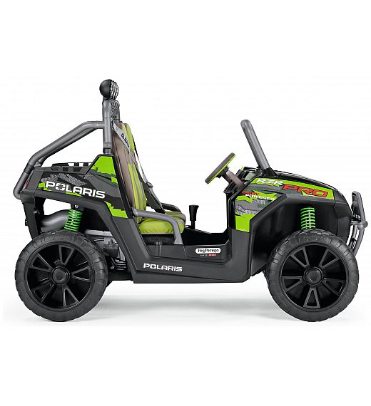 24V Polaris RZR PRO Green Shadow - avto na akumulator