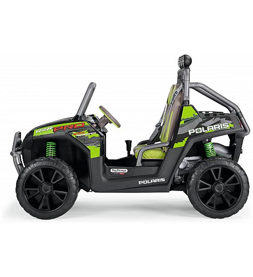 24V Polaris RZR PRO Green Shadow - avto na akumulator