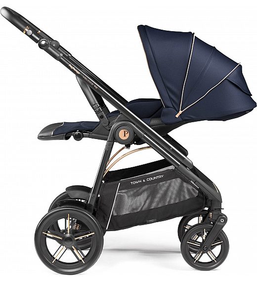 Dječja kolica 2u1 Veloce TC Belvedere Blue Shine Peg Perego