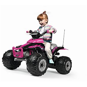 Električni štirikolesnik Peg Perego CORRAL T-REX 330W Pink Električni štirikolesnik Peg Perego CORRAL T-REX 330W Pink