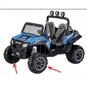Prednja kolesa za Polaris Ranger RZR 900, 900 XP