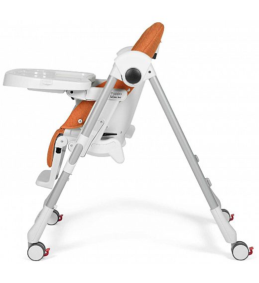 Peg Perego PRIMA PAPPA Follow me Wonder orange - stolček za hranjenje