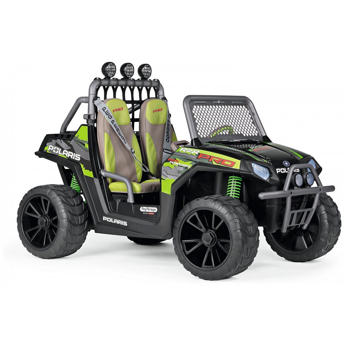 24V Polaris RZR PRO Green Shadow avto na akumulator