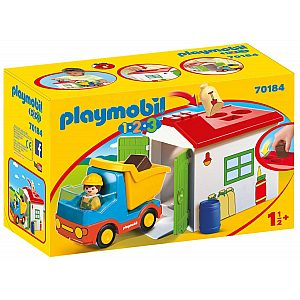 SMETARSKI TOVORNJAK S SMETMI 70184 - Playmobil 1.2.3