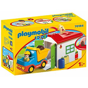 KAMION ZA ODVOZ OTPADA S OTPADOM 70184 - Playmobil 1.2.3