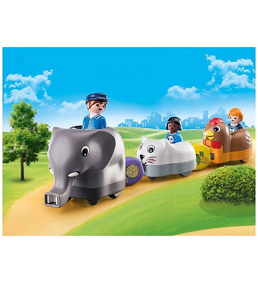 Živalski vlakec 70405 - Playmobil 1.2.3.