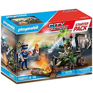 Začetni set Policijsko usposabljanje 70817 - Playmobil City Action