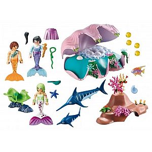 Nočna lučka v obliči školjke 70095 - Playmobil Magic Nočna lučka v obliči školjke 70095 - Playmobil Magic