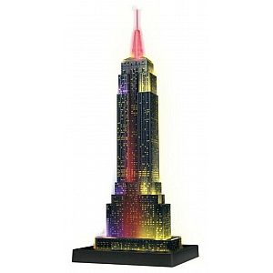 Sestavljanka 3D Empire State Building ponoči