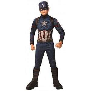 Pustni kostum za otroke Capitan America Endgame Premium 3-4 leta