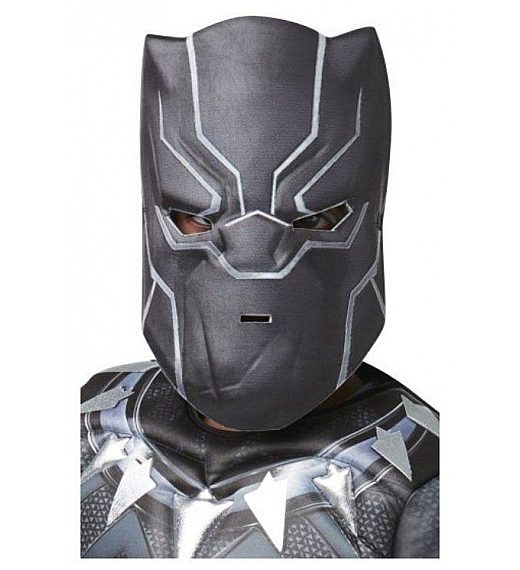 Pustni kostum za otroke Black Panther Deluxe 5-6 let