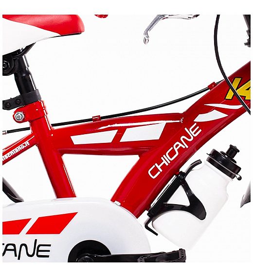 Otroško kolo 14 col CHICANE Red Schiano
