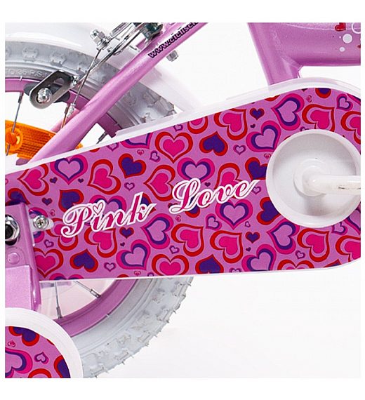Bicikl za djevojčice 12'' LOVE Pink Schiano