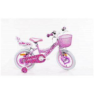 Kolo za deklice 14 col LOVE Pink