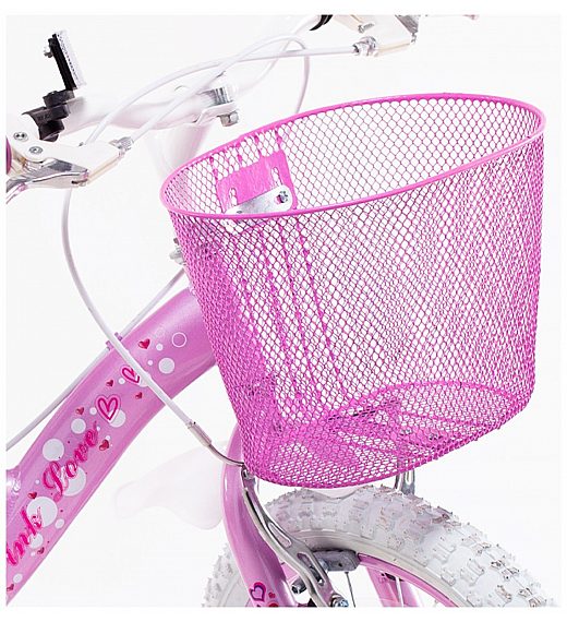 Bicikl za djevojčice 16'' LOVE Pink Schiano