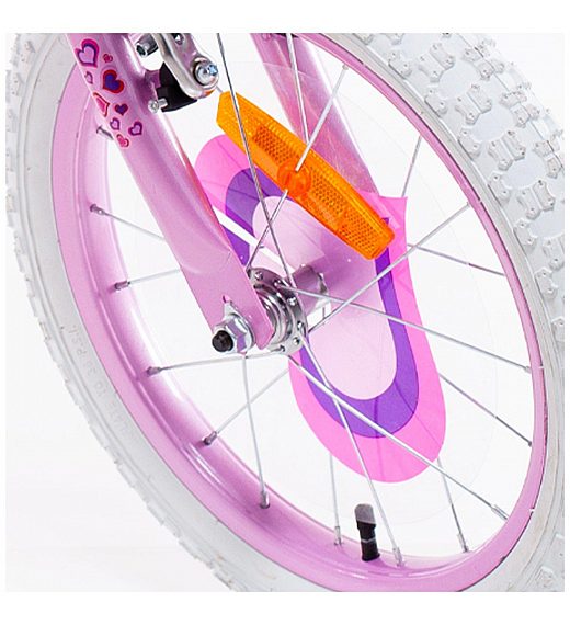 Bicikl za djevojčice 16'' LOVE Pink Schiano