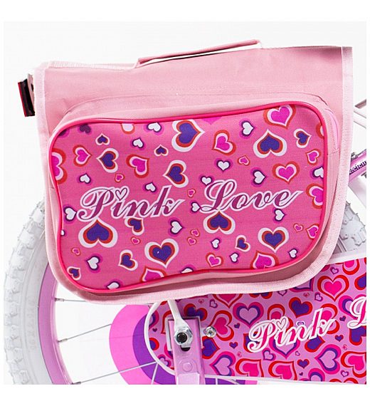 Bicikl za djevojčice 16'' LOVE Pink Schiano