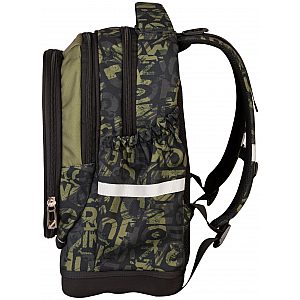 Šolski nahrbtnik SUPERLIGHT Petit 2 face Dino King 28615