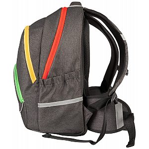  FLOW PACK GreenYell 26288 - anatomski šolski nahrbtnik, šolska torba