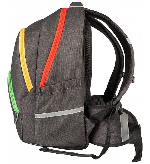 Target FLOW PACK GreenYell 26288 - anatomski šolski nahrbtnik, šolska torba