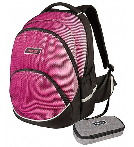 Target FLOW PACK Chameleon pink 26289 - anatomski šolski nahrbtnik, šolska torba