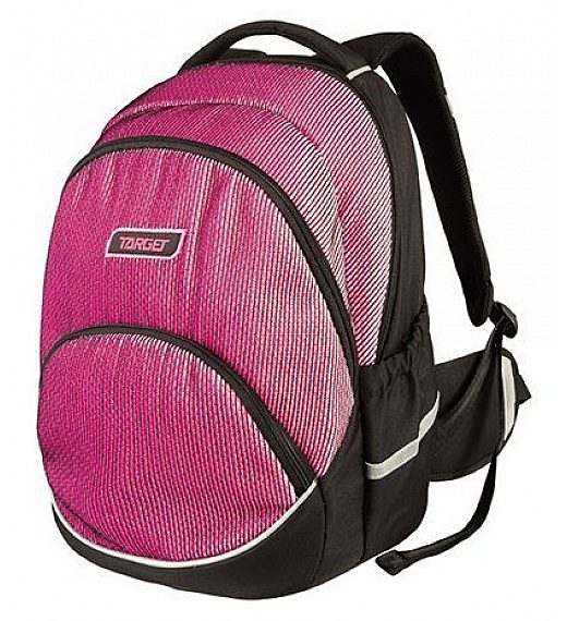 Target FLOW PACK Chameleon pink 26289 - anatomski šolski nahrbtnik, šolska torba
