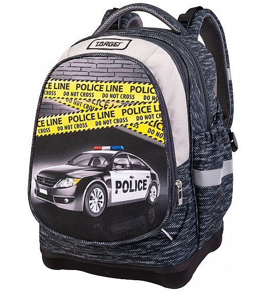 SUPERLIGHT Petit 2 face Firetruck / Police 27144 - školska torba, školski ruksak