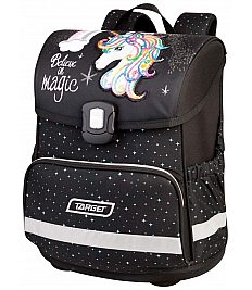 GT CLICK Rainbow unicorn 28036 - tvrda školska torba