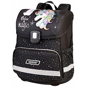 GT CLICK Rainbow unicorn 28036 - tvrda školska torba