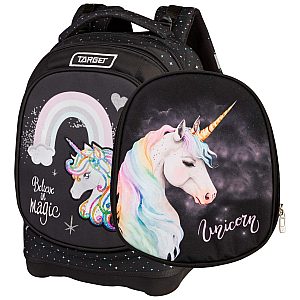  SUPERLIGHT Petit 2 face Rainbow Unicorn 28044 - školska torba