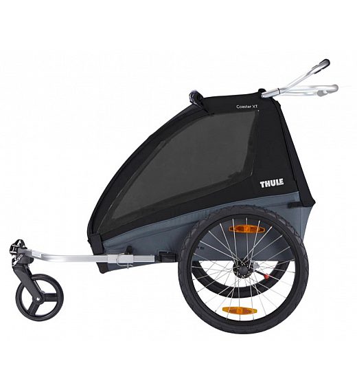 Prikolica za djecu  Coaster XT Bike Trailer + Stroll Black