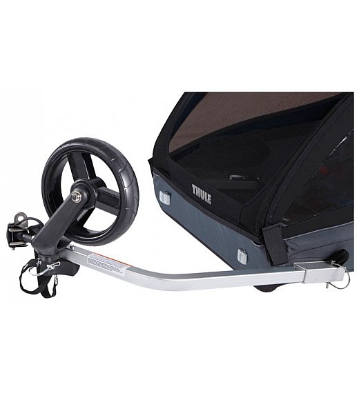 Coaster XT Bike Trailer + Stroll Black - multifunkcijska prikolica za kolo 4 v 1