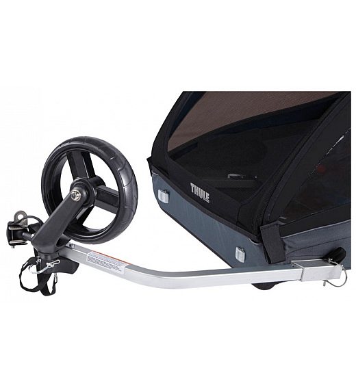 Prikolica za djecu  Coaster XT Bike Trailer + Stroll Black