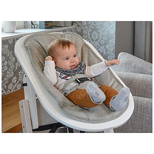 Ležalnik za stolček za hranjenje NEWBORN SEATY White