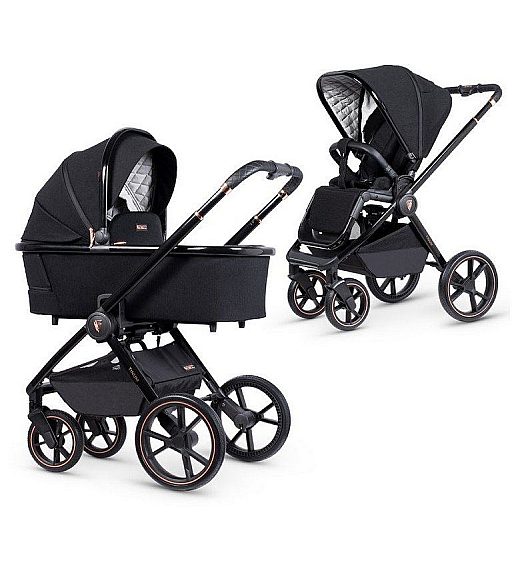 Dječja kolica Tinum SE 2 in 1 Stylish Black