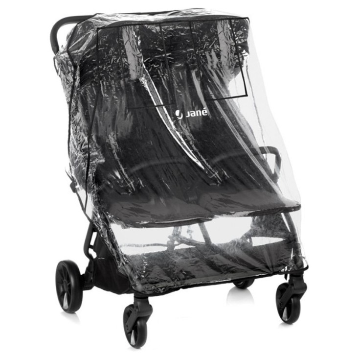 Otroški voziček za dvojčke Jane TWINSIDE Coal