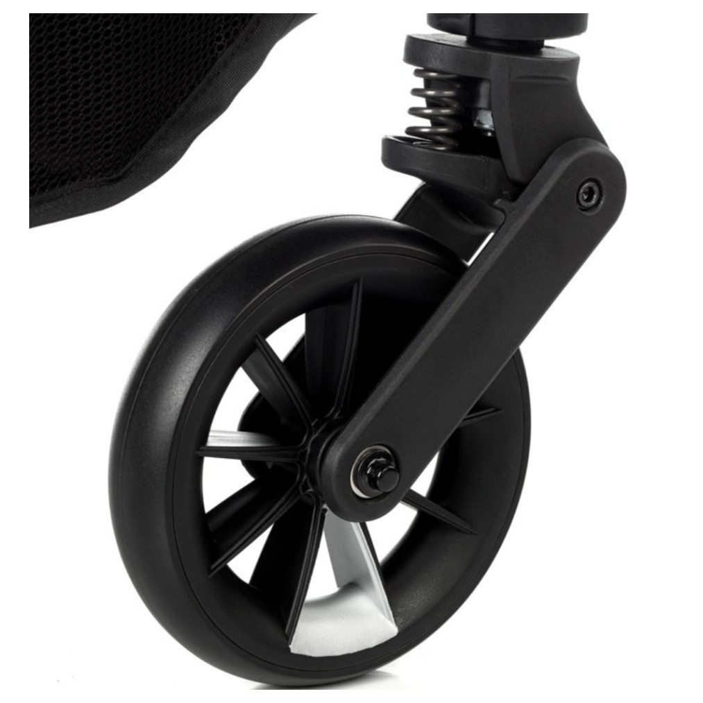 Otroški voziček za dvojčke Jane TWINSIDE Coal