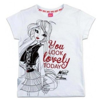 T-shirt kratki rukav Winx Bloom u bijeli boji T-shirt kratki rukav Winx Bloom u bijeli boji
