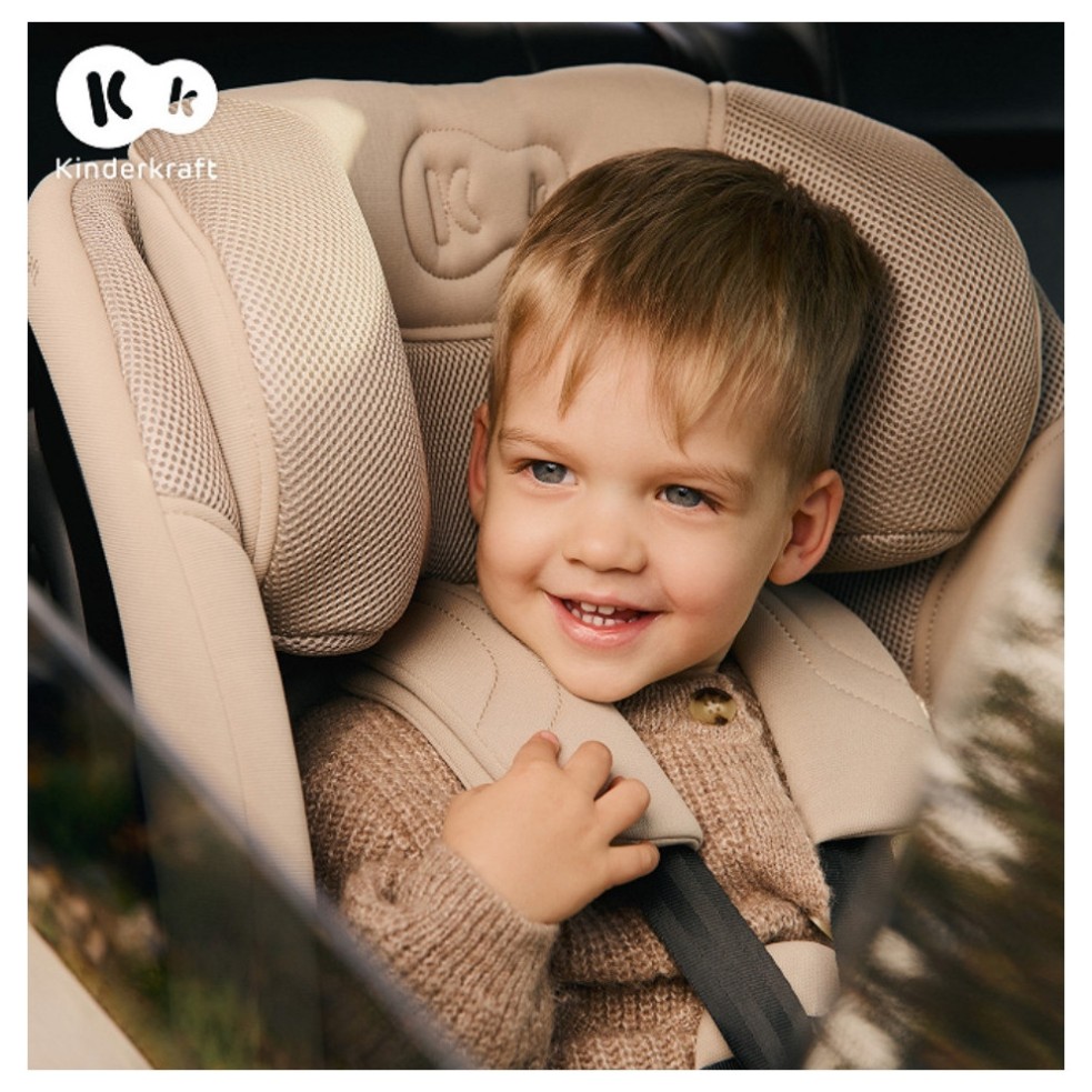 Avtosedež XPEDITION 3 Beige Kinderkraft I-Size 40-150 cm