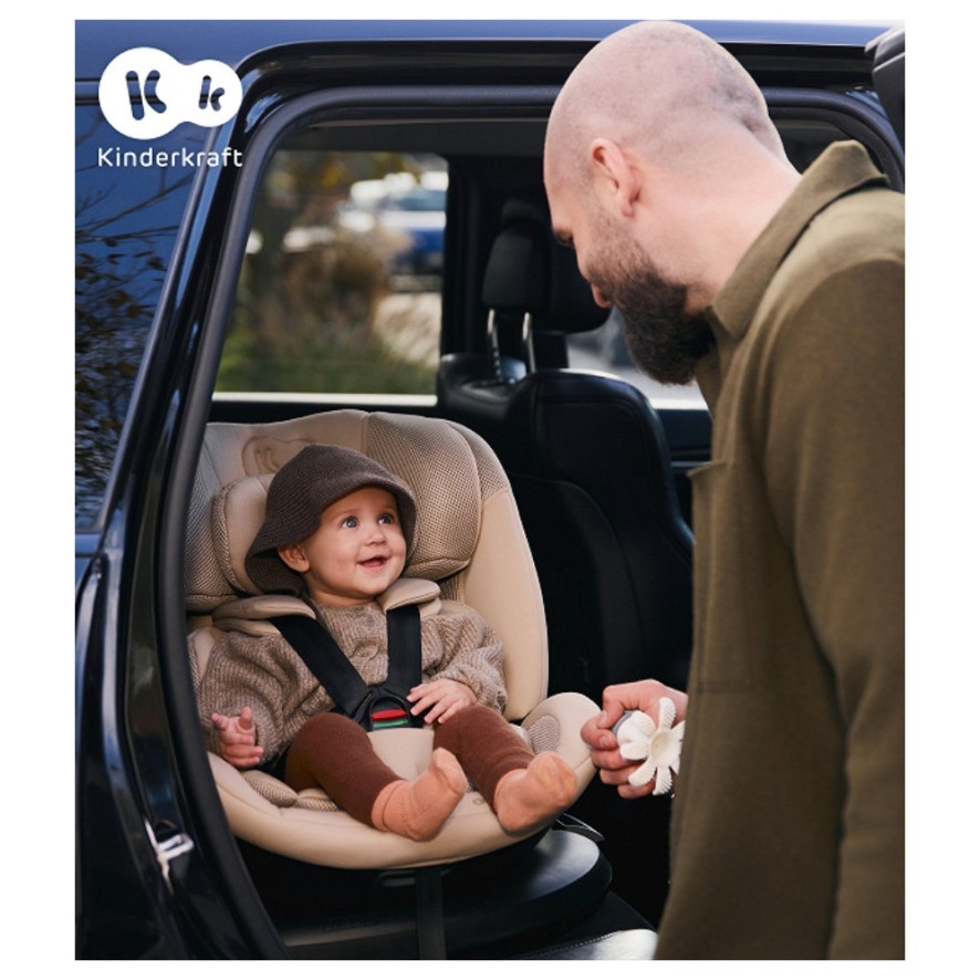 Avtosedež XPEDITION 3 Beige Kinderkraft I-Size 40-150 cm