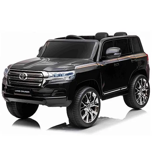 12V Toyota Landcruiser - auto na akumulator, crni