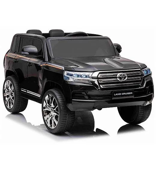 12V Toyota Landcruiser - auto na akumulator, crni