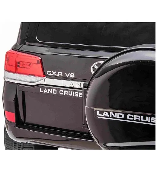 12V Toyota Landcruiser - auto na akumulator, crni